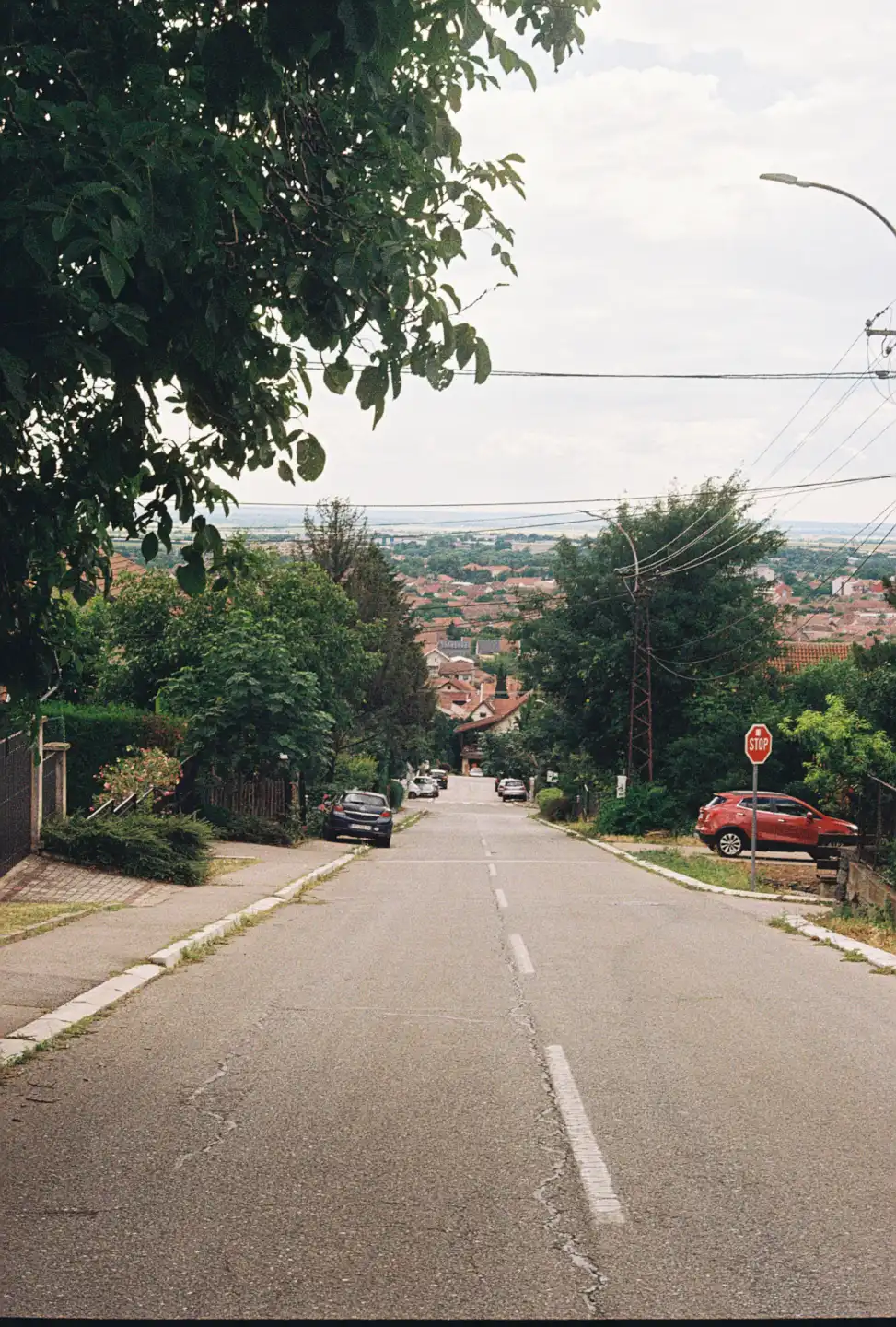 Walking up the Hill in Vrsac