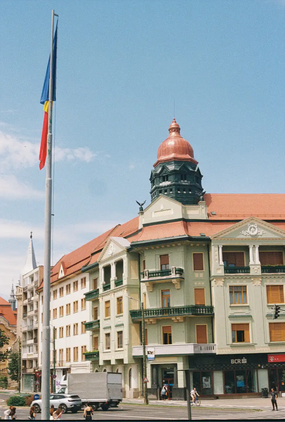 Romanian Flagpole