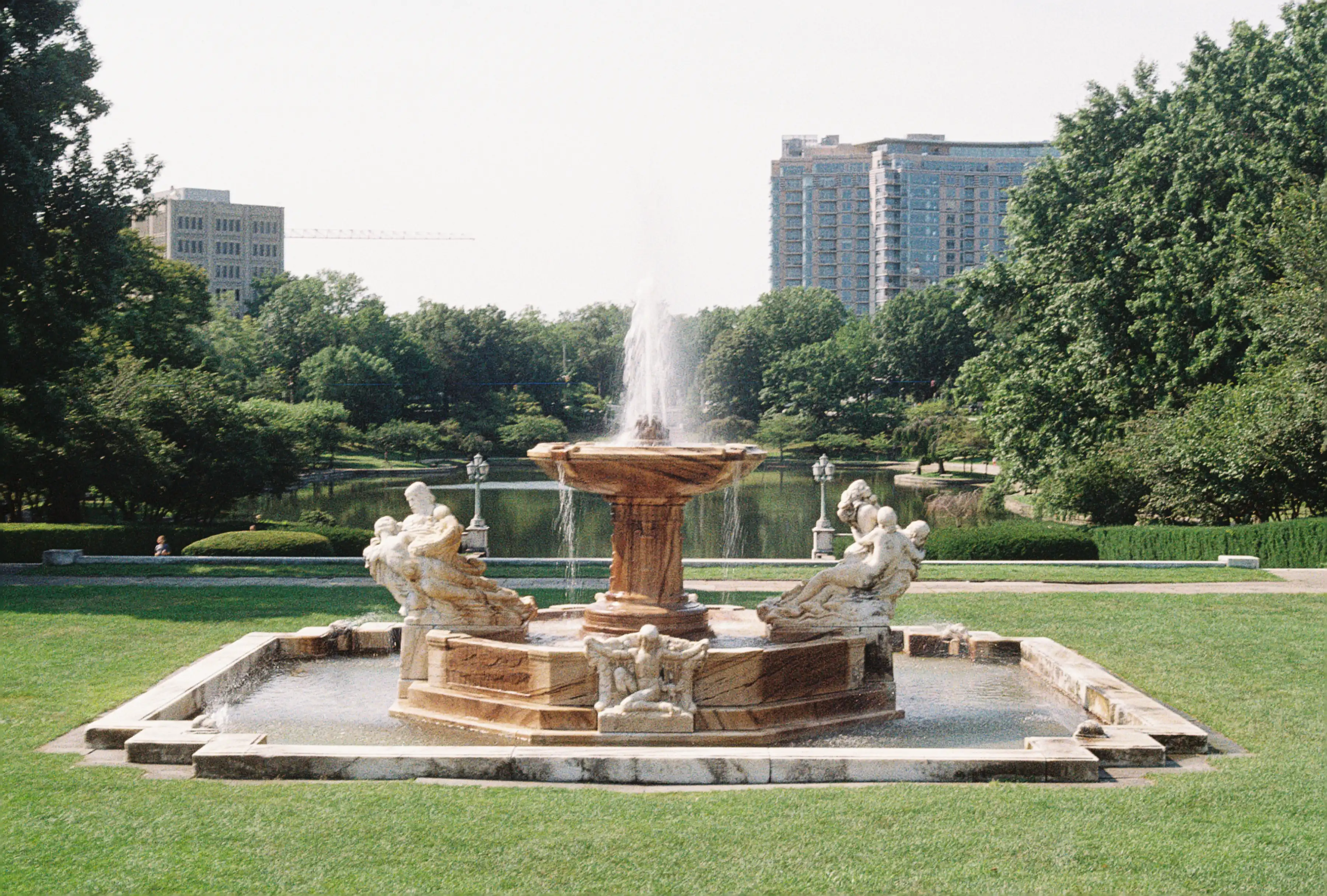 Fountain at the Museum of Art