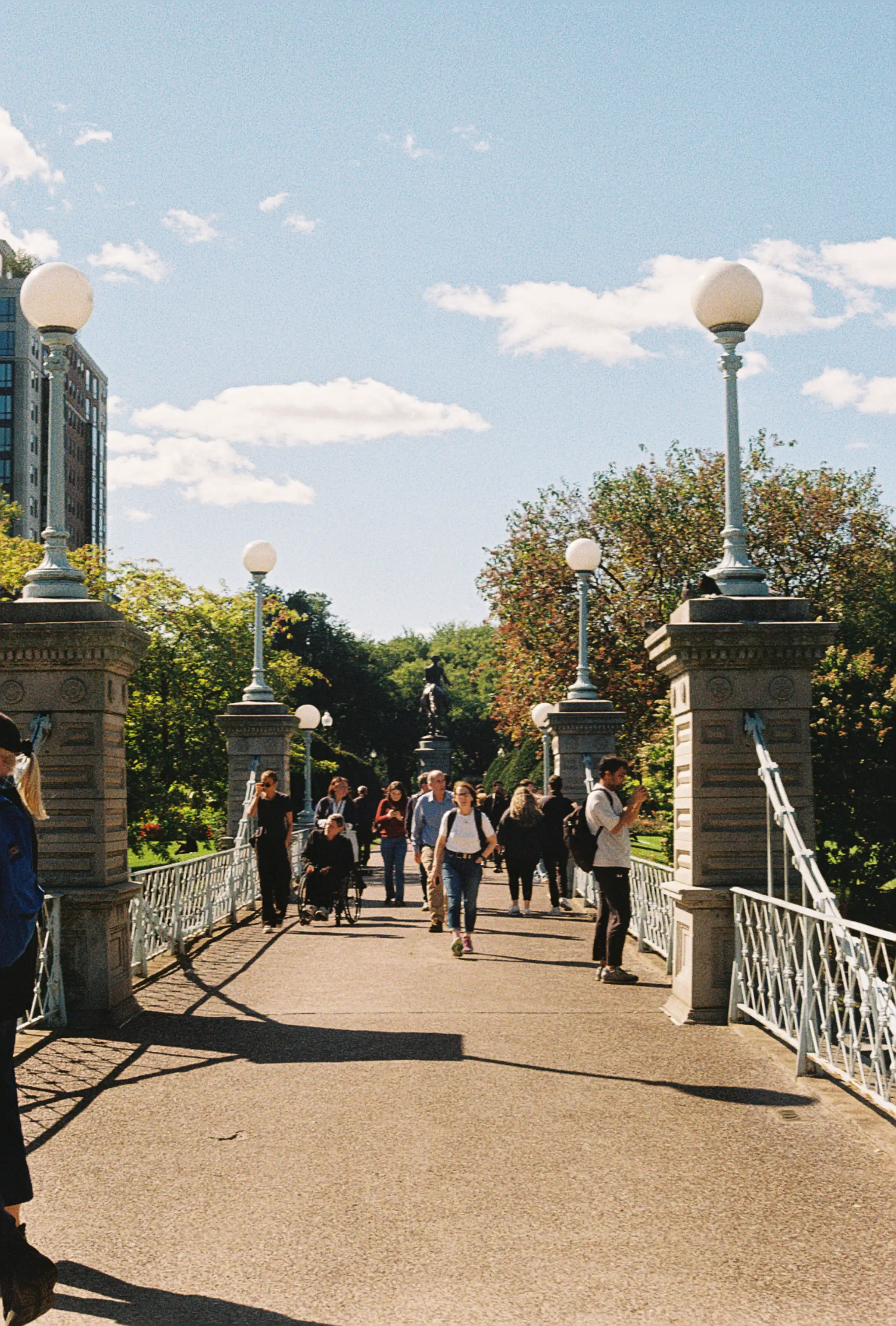 Public Garden Foot Bridge