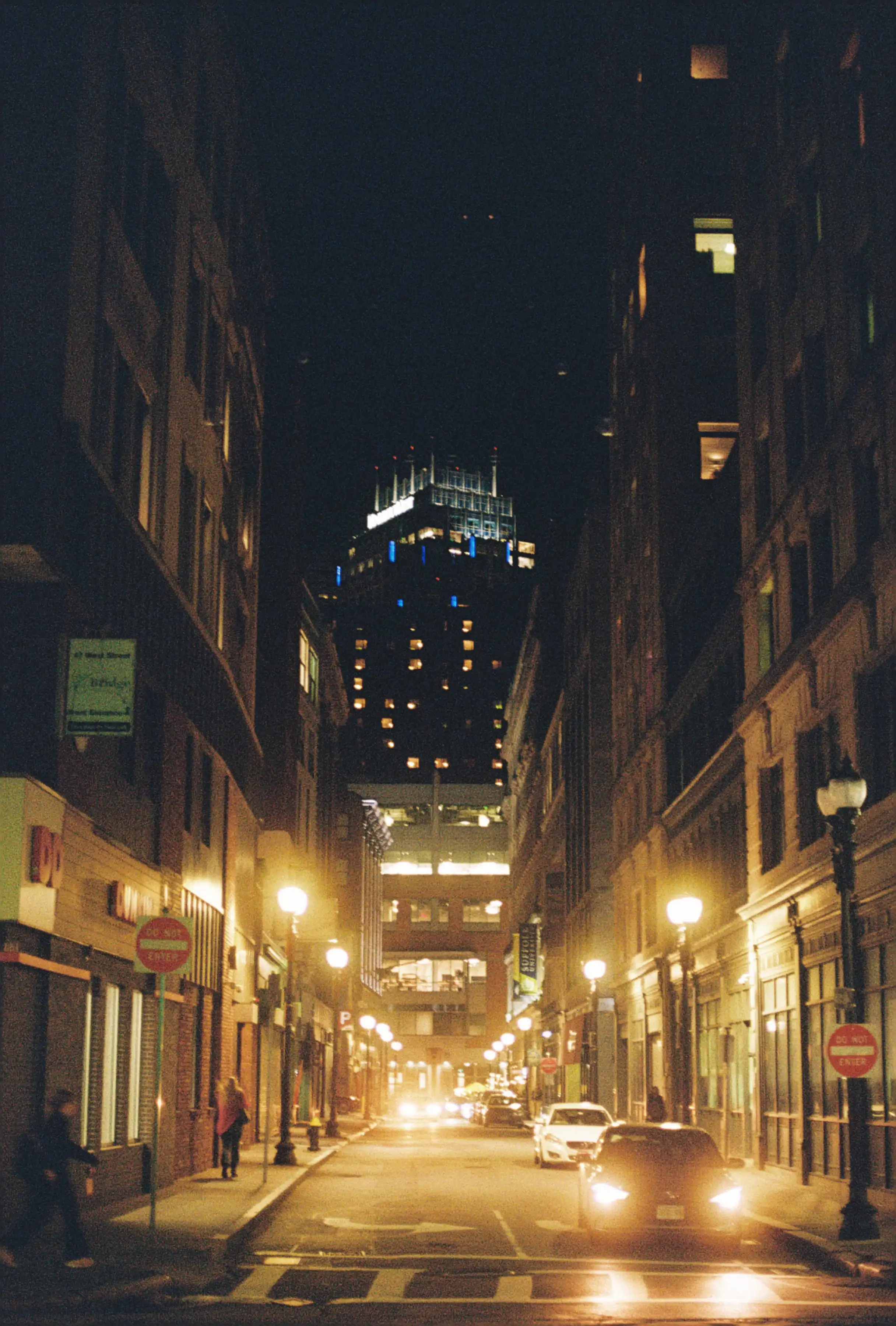 City Street at Night
