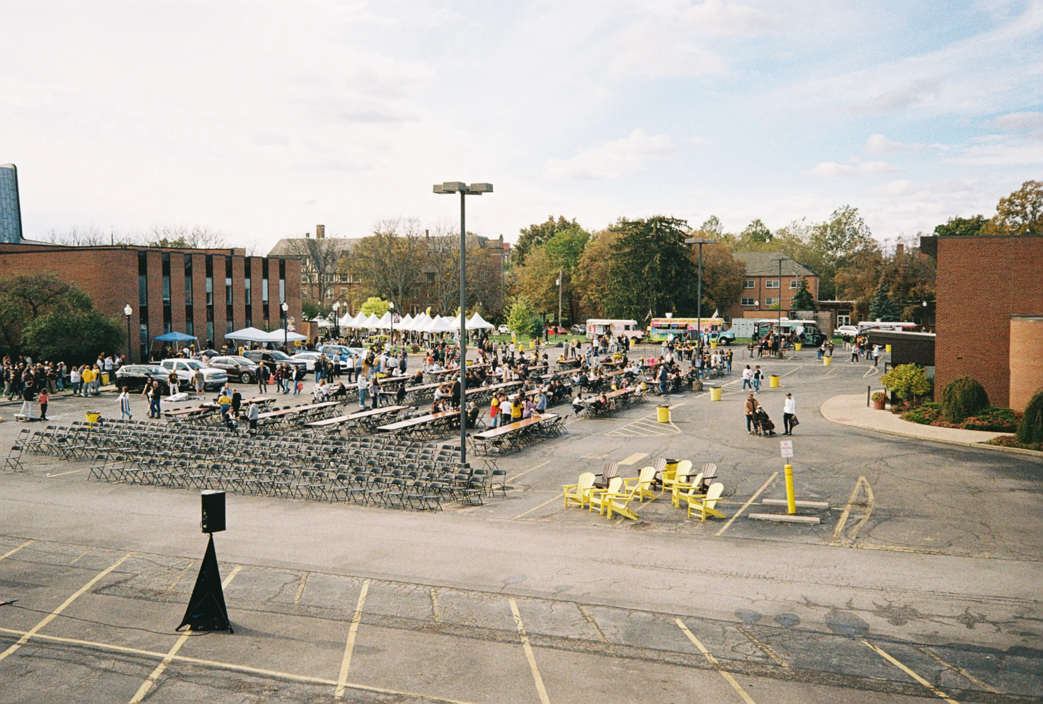 View of the Festivities