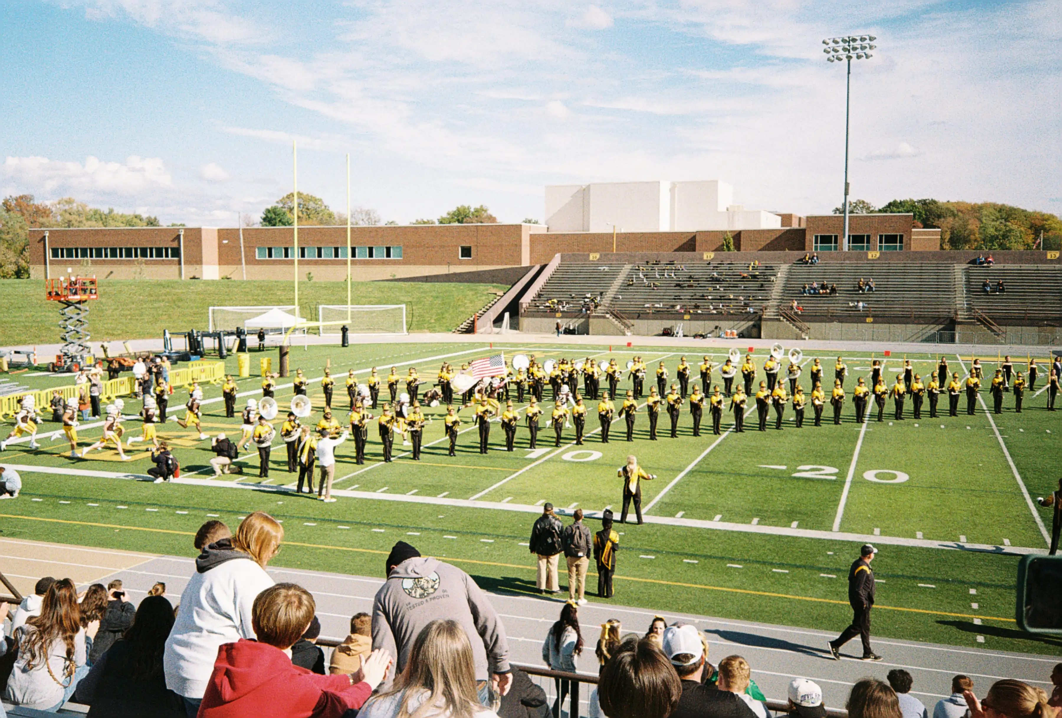 BW Marching Band Tunnel